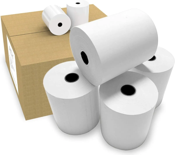 Papel Térmico 80 MM X 30 MTS CAJA 30 unidades