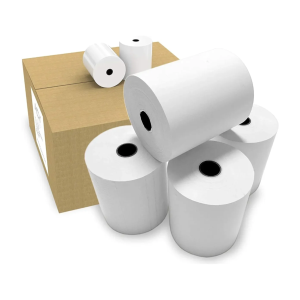 Papel Térmico 80 MM X 60 MTS CAJA 30 unidades