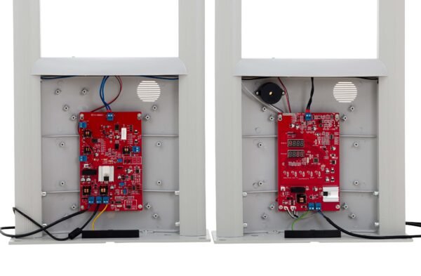 KIT ANTENA ANTIHURTO DUAL + 1000 HARD TAGS + IMAN RF 8.2mhz