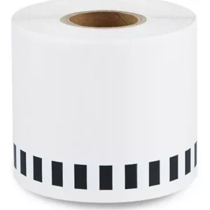 Pack X10 Cinta Continua Para Brother S/eje Dk2205 62mm Ql700