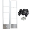 KIT 2 MONO ANTENAS ANTIHURTO + 1000 HARD TAGS + IMAN HASTA 1.7MT