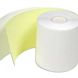 Rollos Fiscales Duplicado Químico 76x30 mts Pack x10u Fiscal