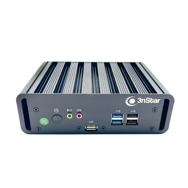 Mini PC Industrial 3nStar PC082, Cel J6412, 8gb RAM, 240gb SSD, NO OS, fanless, USB/ETH/WIFI/HDMI/VGA, p/Vesa