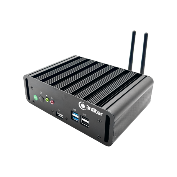 Mini PC Industrial 3nStar PC082, Cel J6412, 8gb RAM, 240gb SSD, NO OS, fanless, USB/ETH/WIFI/HDMI/VGA, p/Vesa