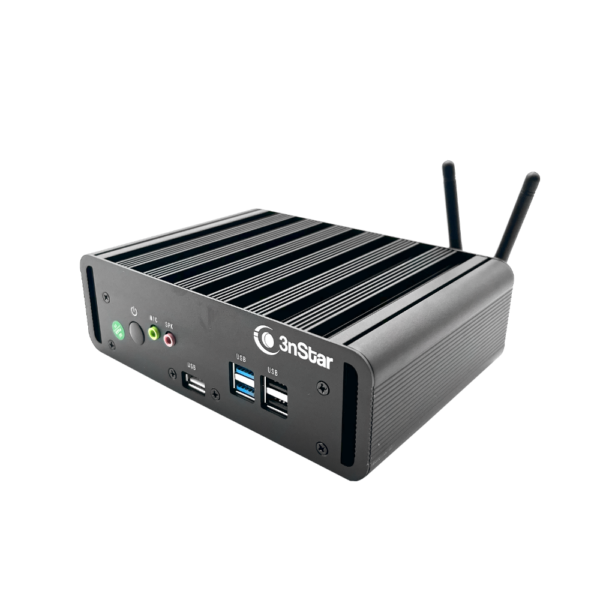 Mini PC Industrial 3nStar PC082, Cel J6412, 8gb RAM, 240gb SSD, NO OS, fanless, USB/ETH/WIFI/HDMI/VGA, p/Vesa