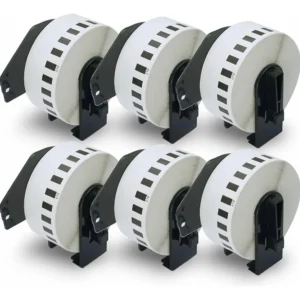 Pack X10u. Cinta Continua Brother Dk2210 29mm X30.4mts C/eje